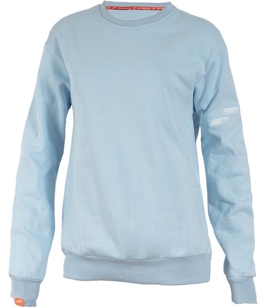 Emboss Crewneck: Powder