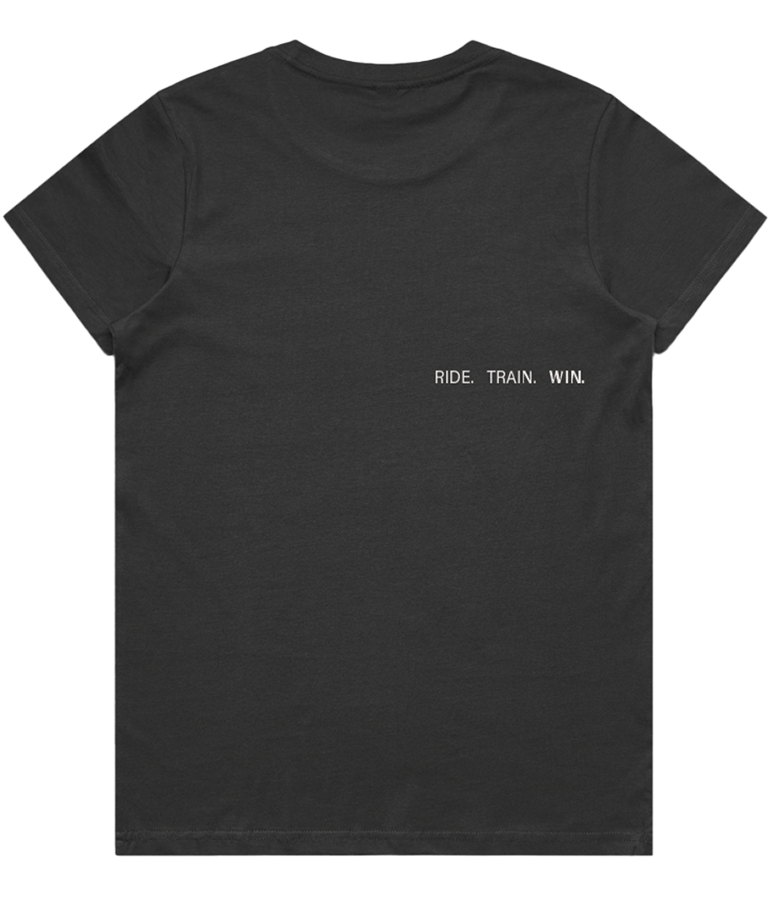 Women's Logo Tee: Coal