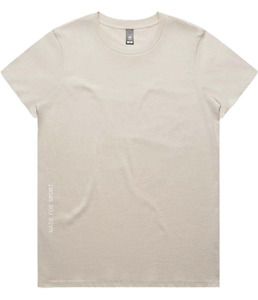 Women's Logo Tee: Bone