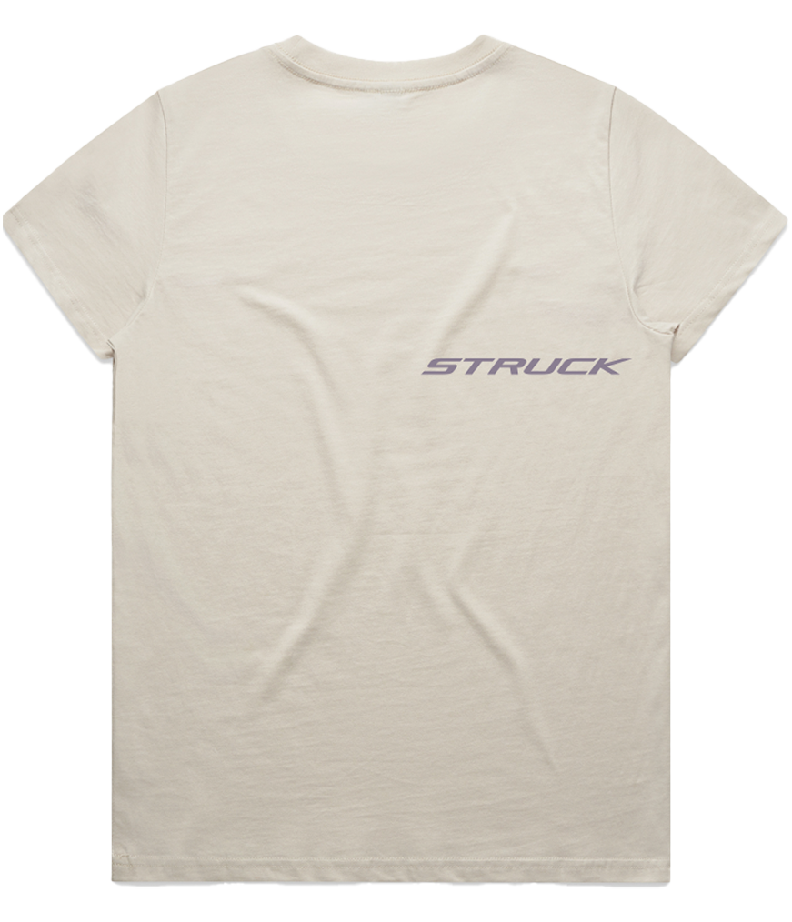 Women's Logo Tee: Bone