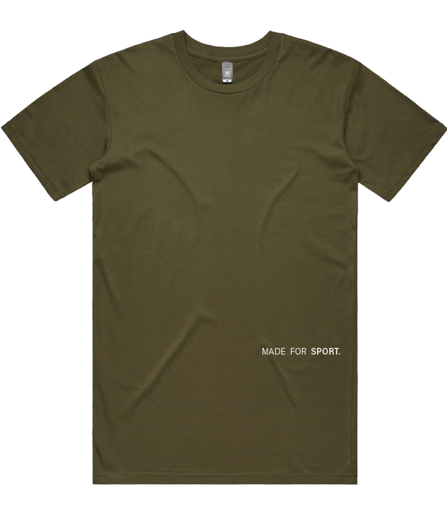 Men's Logo Tee: Army