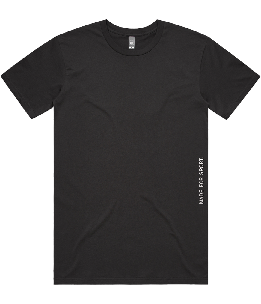 Men's Logo Tee: Coal