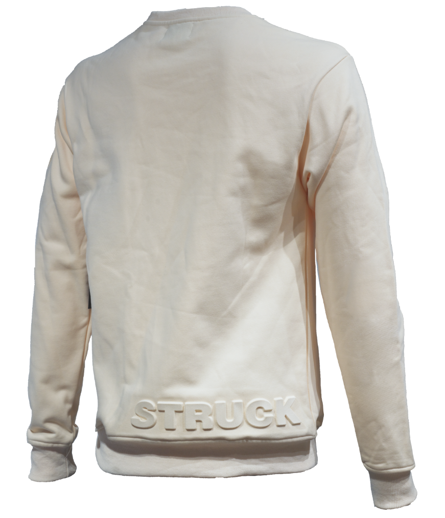 Emboss Crewneck: Banana