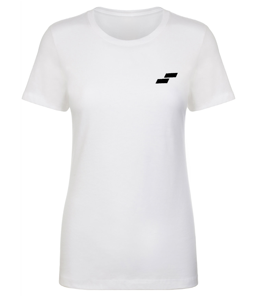 Women's Logo Tee: White
