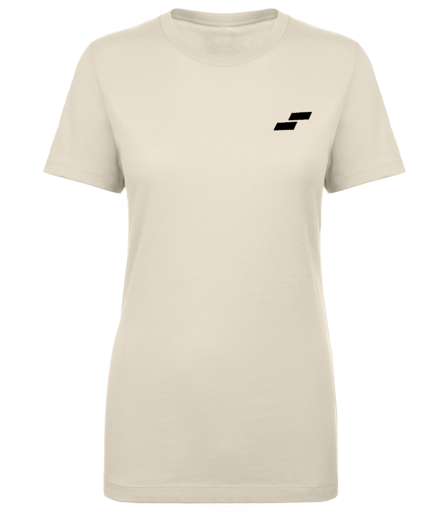 Women's Logo Tee: Natural