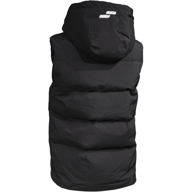Down Vest: Black
